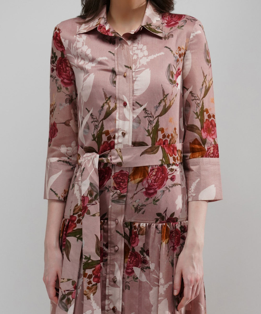 Bella Floral Midi Dress