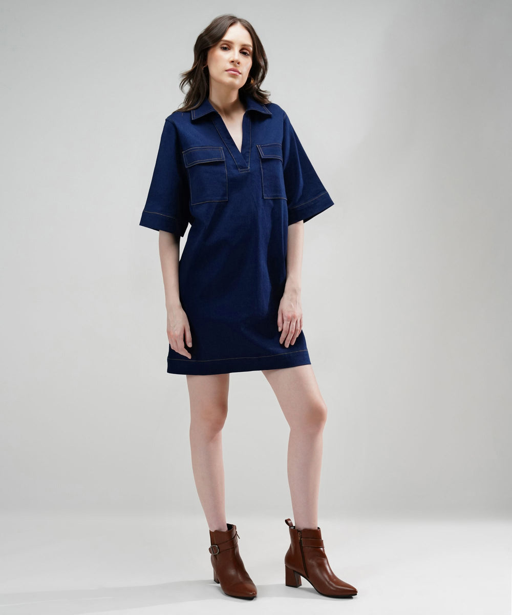 The Anna Denim Dress