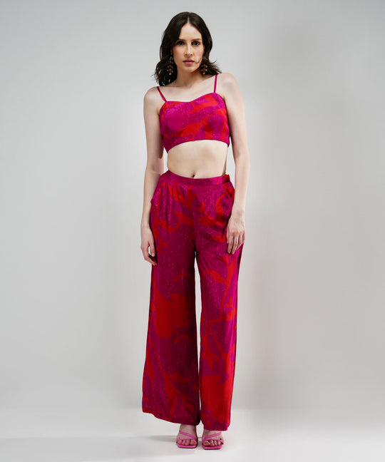 The Ariella Vibrant Abstract Crepe Set