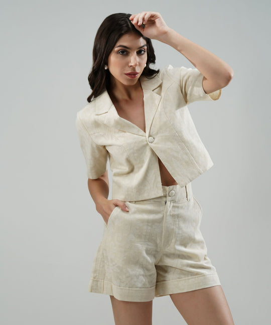 The Eman Co-ord Set with Shorts