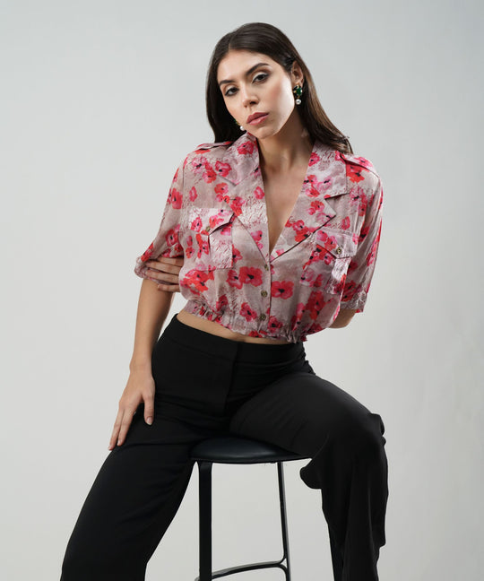 The Eve Floral Top