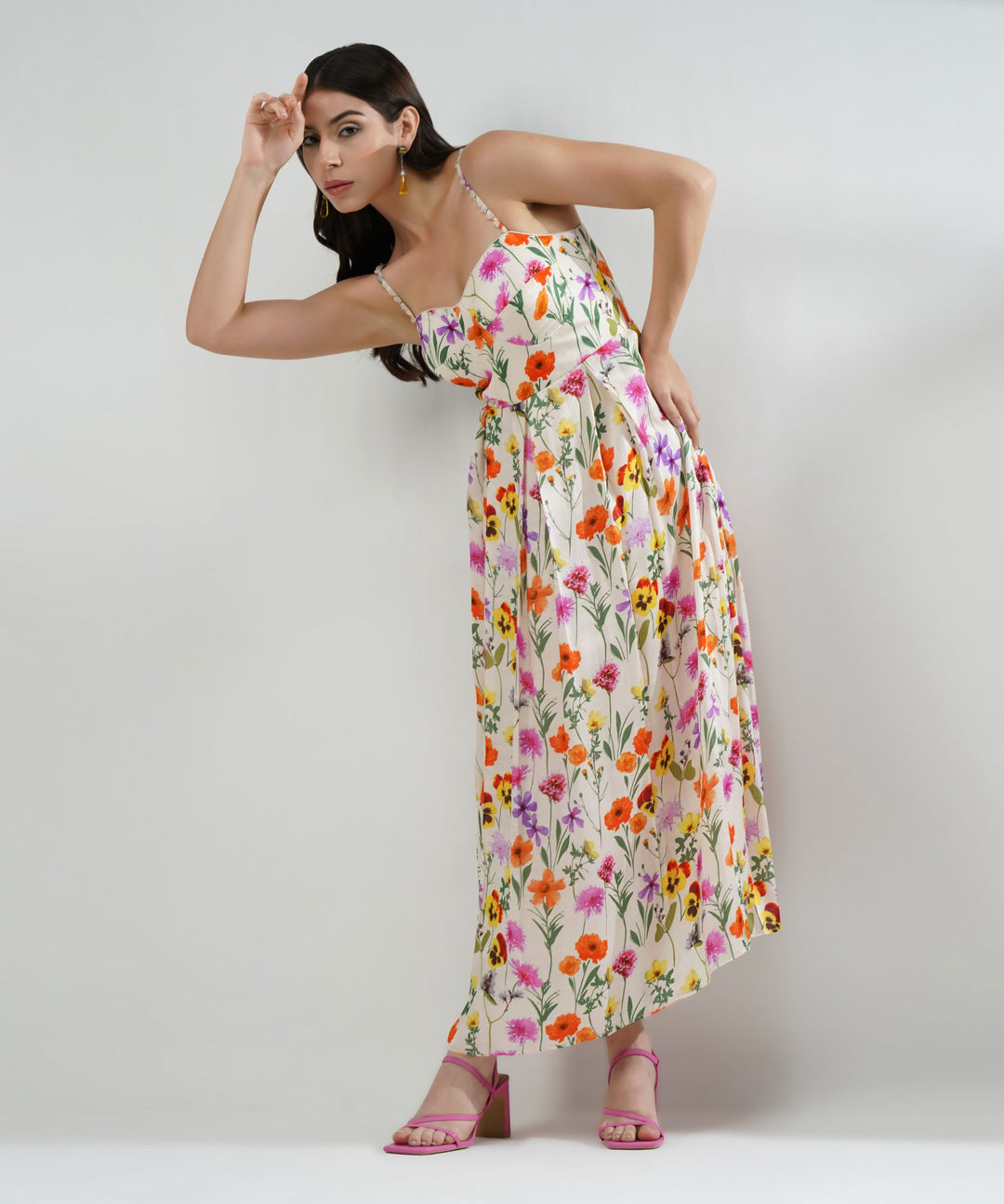 The Liba Floral Maxi Dress