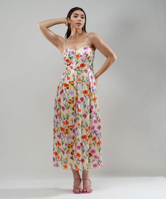 The Liba Floral Maxi Dress