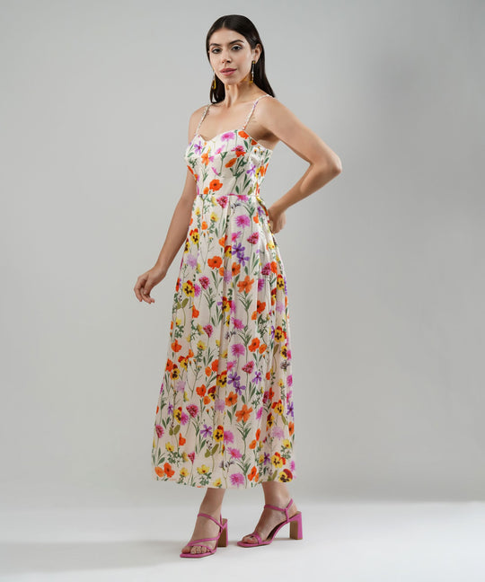 The Liba Floral Maxi Dress