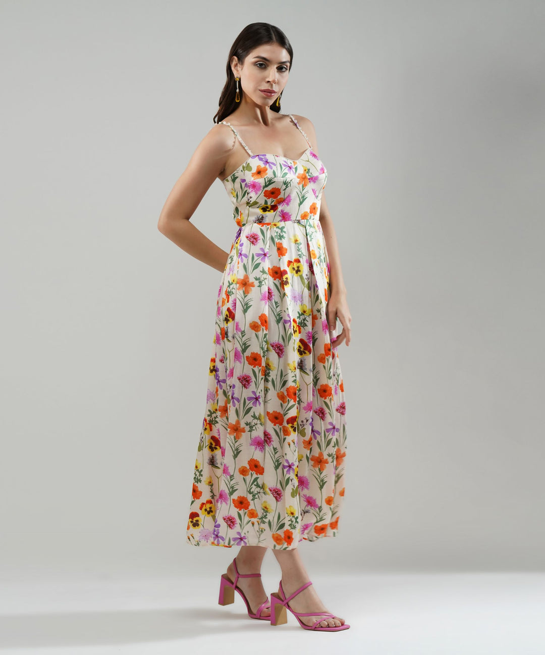 The Liba Floral Maxi Dress