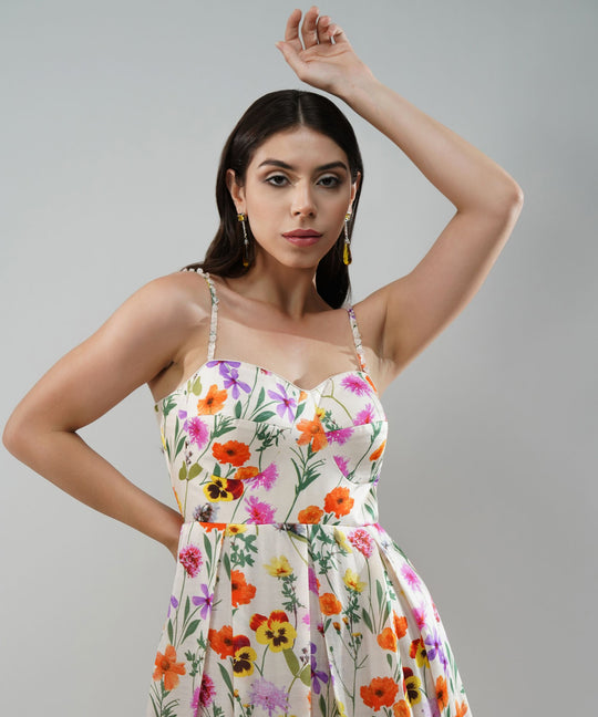 The Liba Floral Maxi Dress