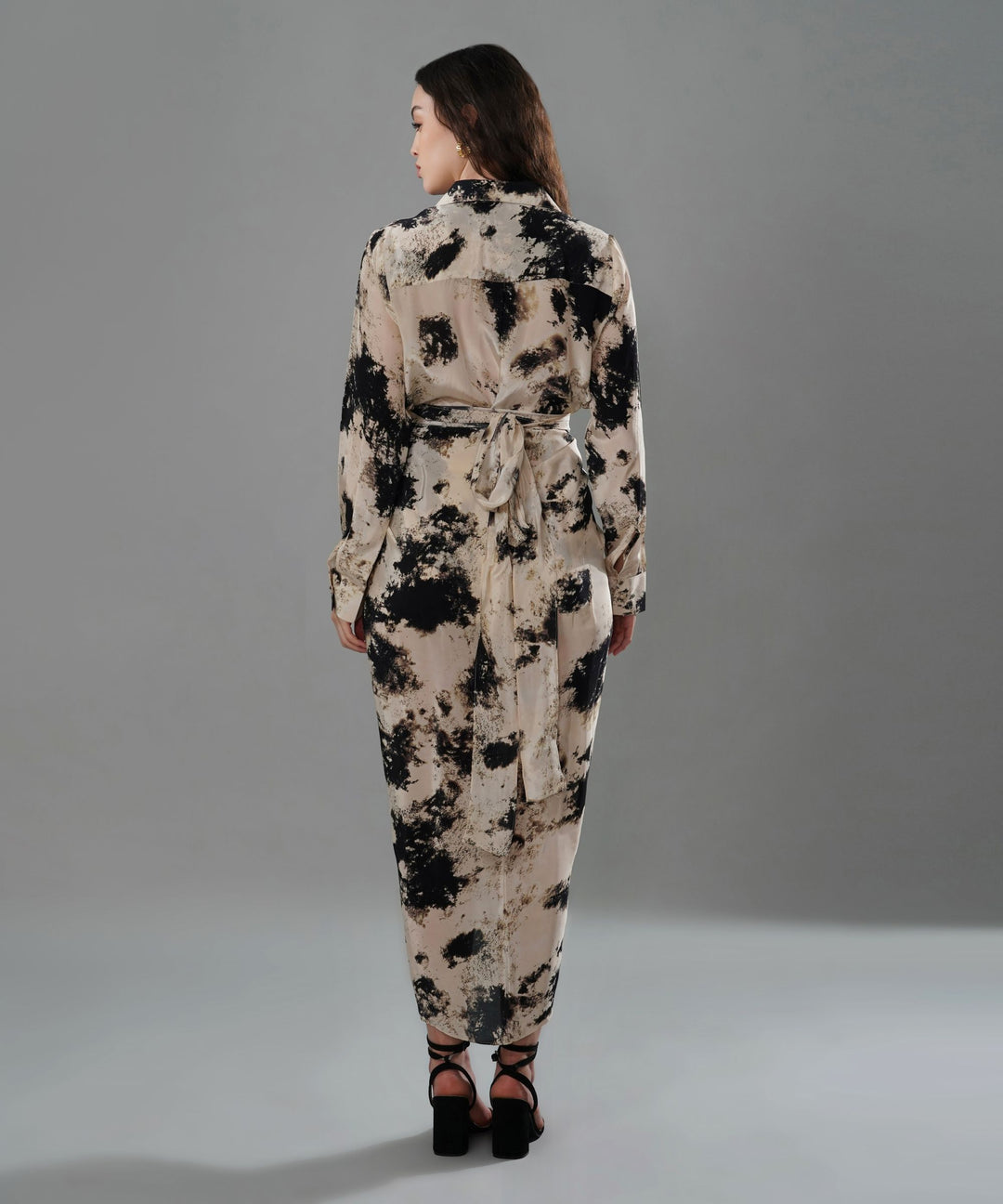 The Vera Printed Drape Co-ord in Crepe