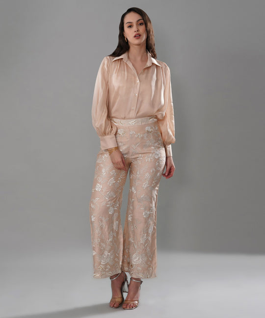 The Mahan Co-ord Set in Beige