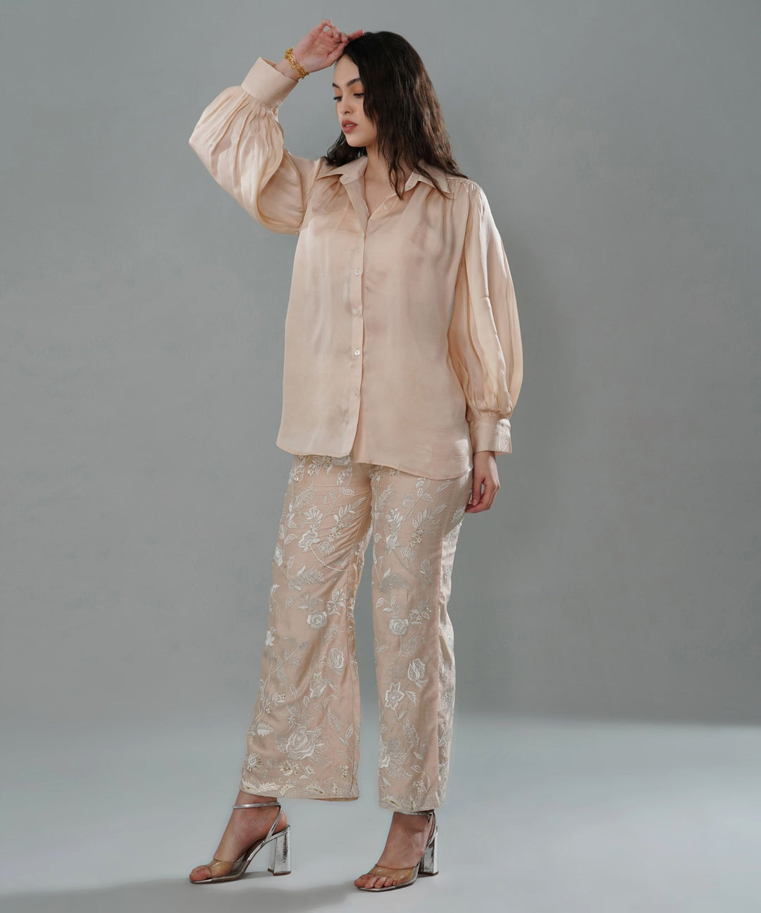 The Mahan Co-ord Set in Beige