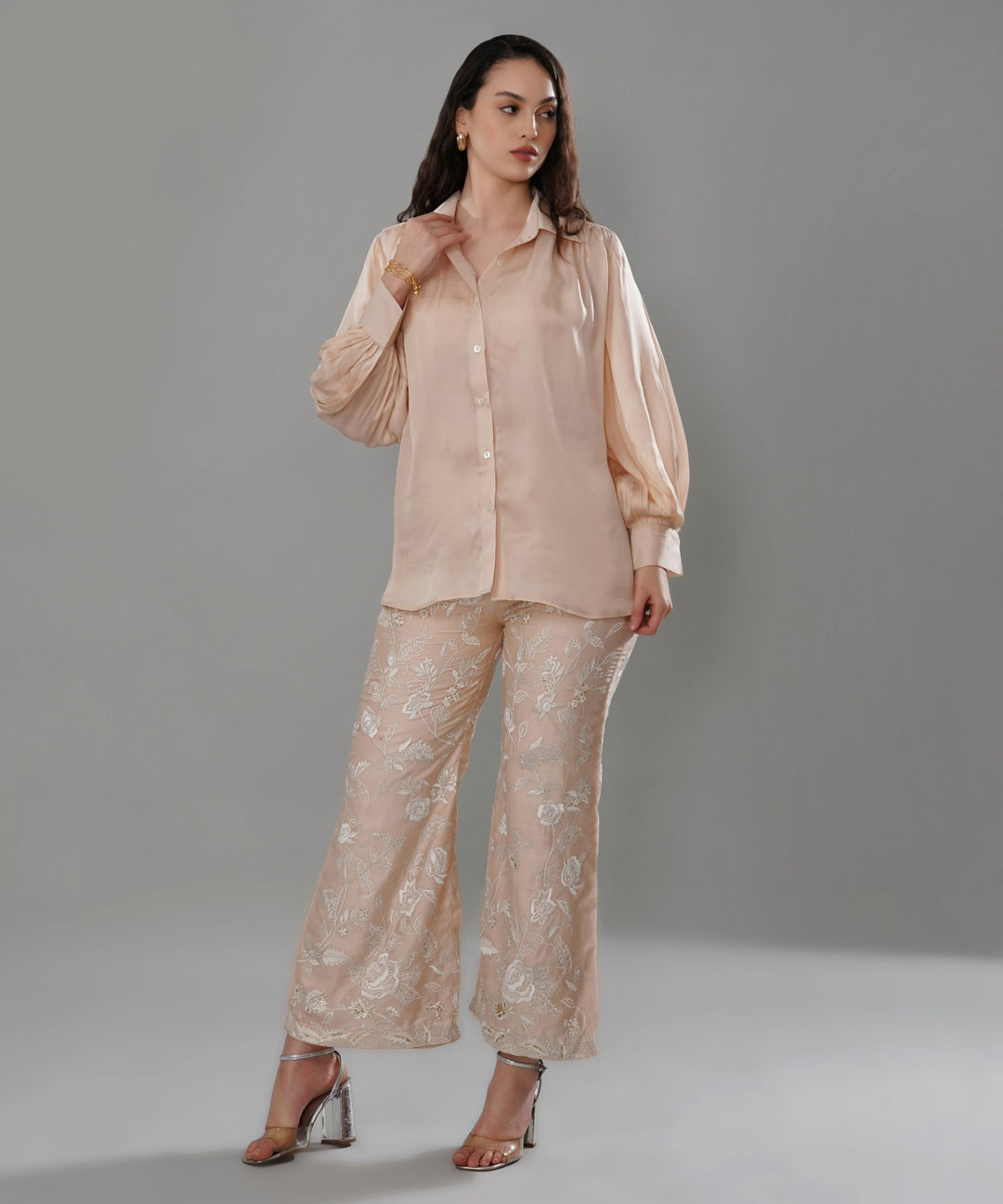 The Mahan Co-ord Set in Beige