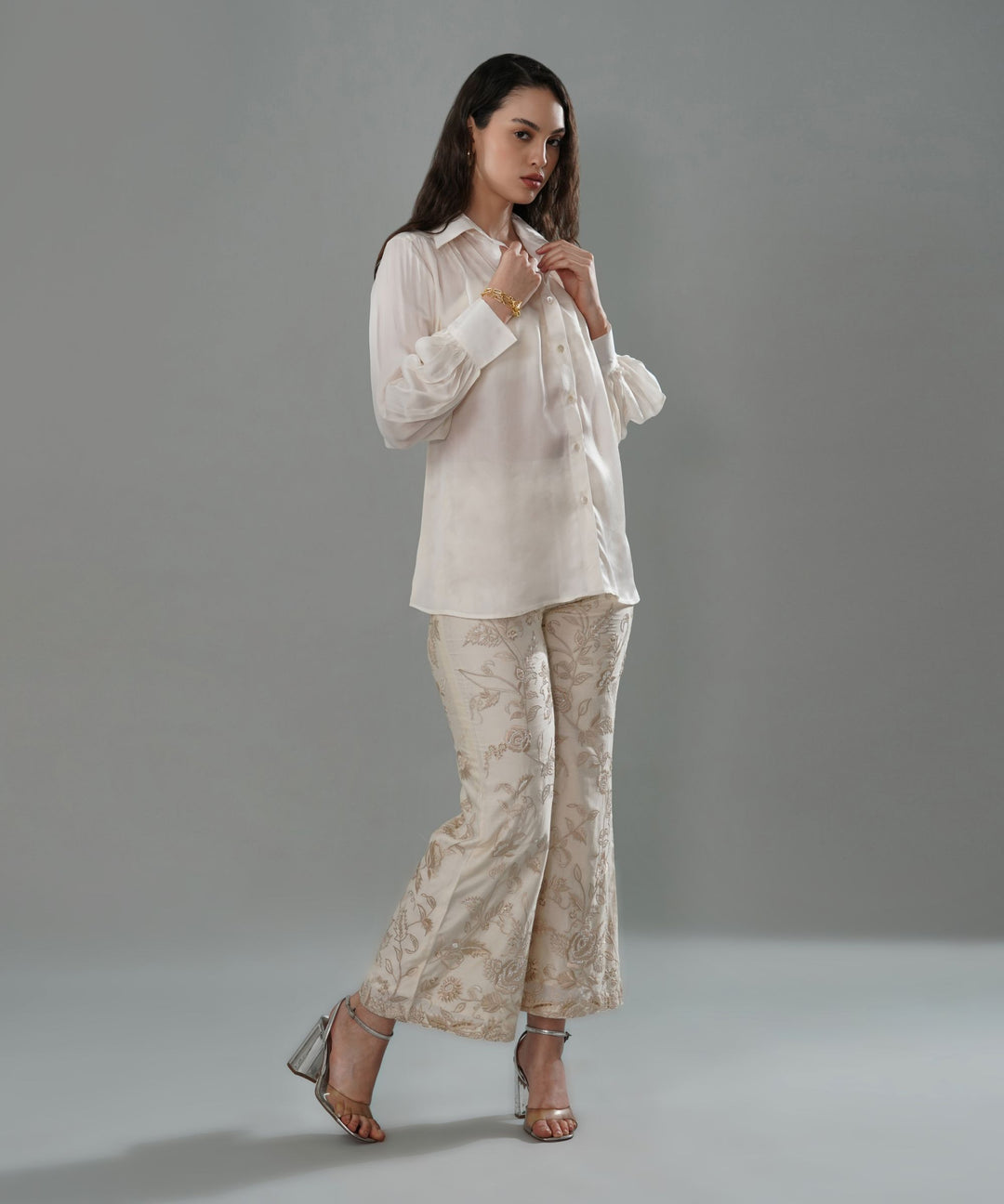 The Maham Co-ord Set in Ivory