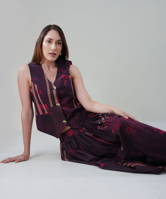 The Crimson Waistcoat Co-ord