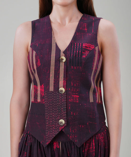 The Crimson Waistcoat Co-ord