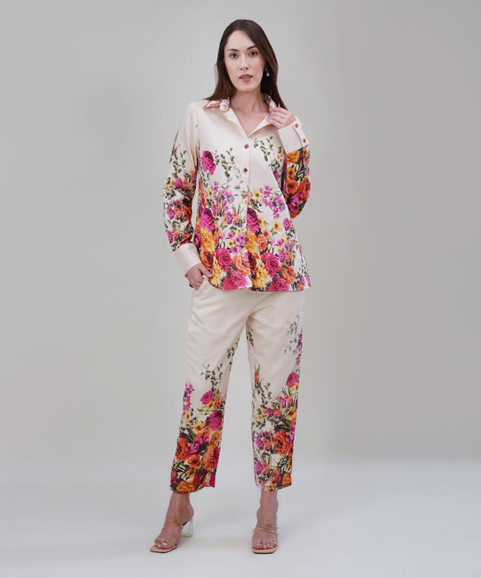 The Esther Co-ord Set in Chanderi