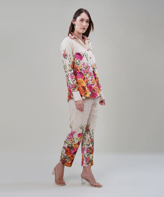 The Esther Co-ord Set in Chanderi