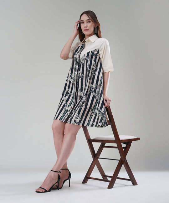 The Aliza Poplin Dress