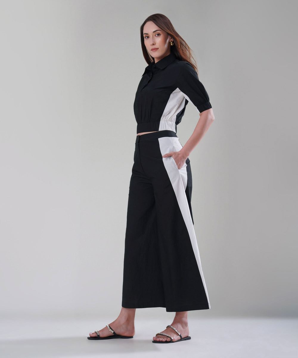 The Noire Co-ord Set in Poplin