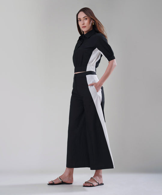 The Noire Co-ord Set in Poplin