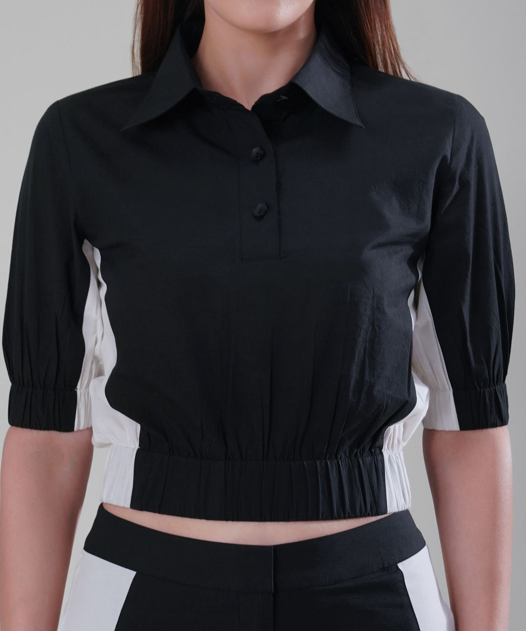 The Noire Co-ord Set in Poplin