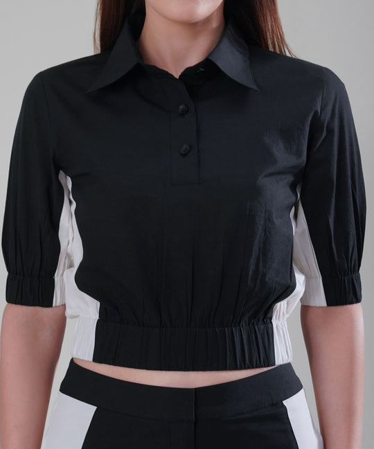The Noire Co-ord Set in Poplin