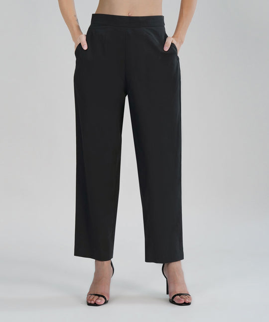 The Dil Poplin Co-ord in Black