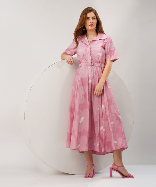 The Nitza Belted Maxi Dress