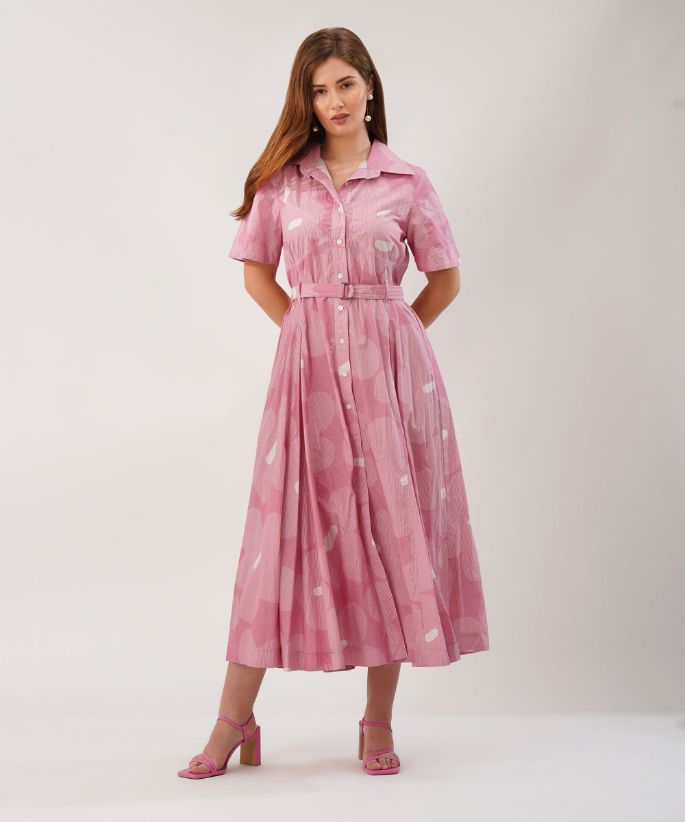 The Nitza Belted Maxi Dress