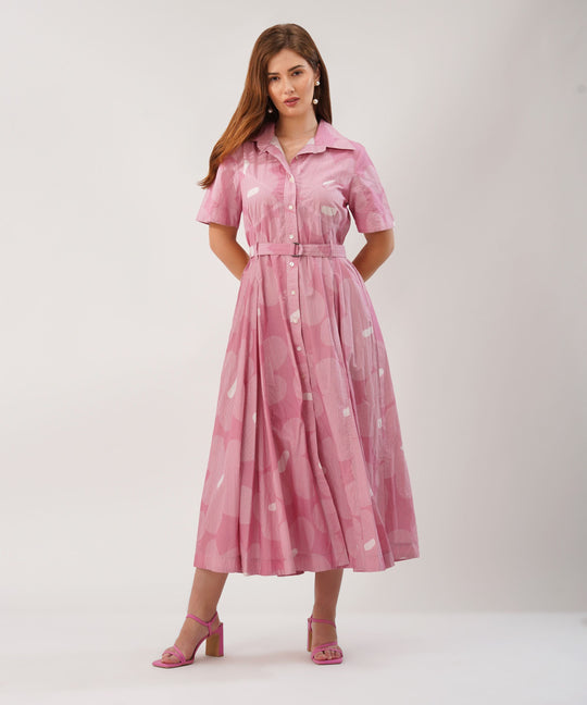 The Nitza Belted Maxi Dress
