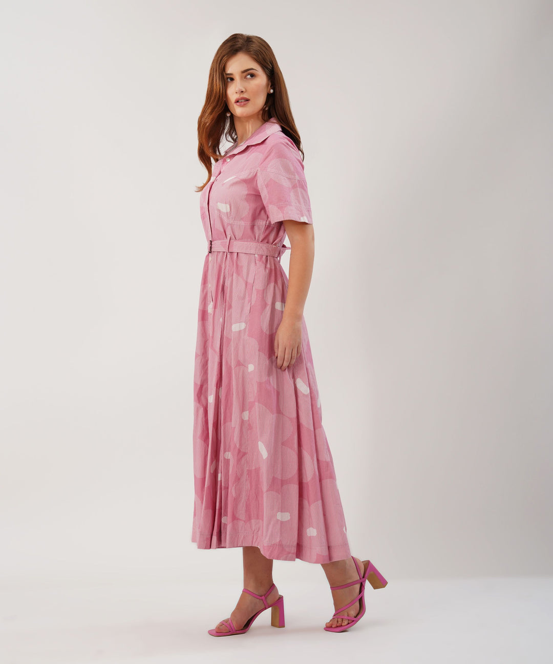 The Nitza Belted Maxi Dress