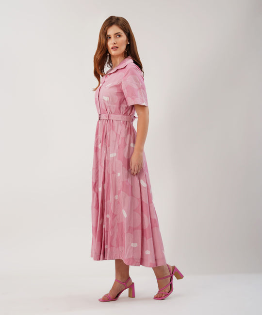The Nitza Belted Maxi Dress