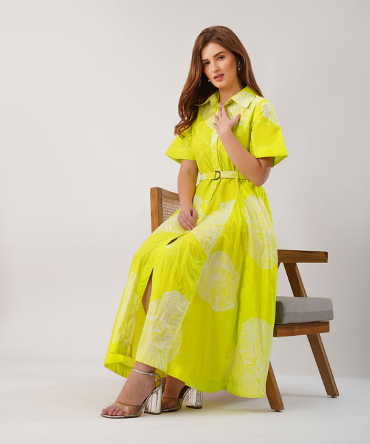The Vered Belted Maxi Dress