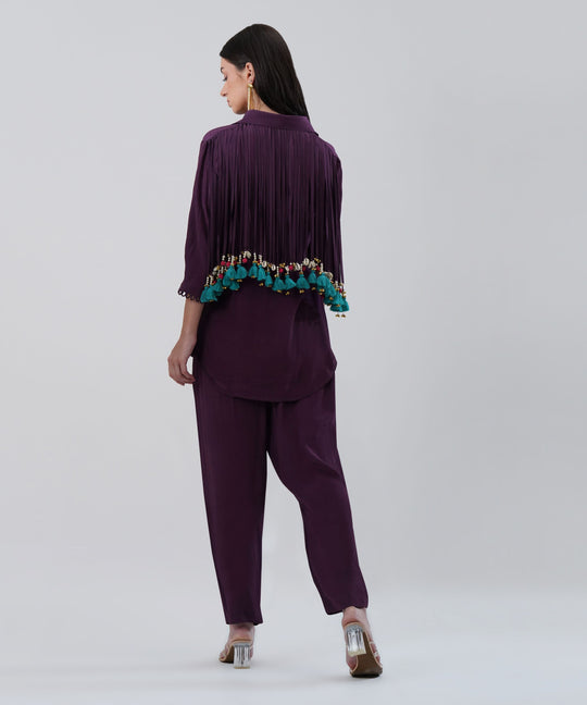 The Purple Tassle Co-ord