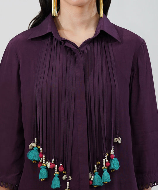 The Purple Tassle Co-ord