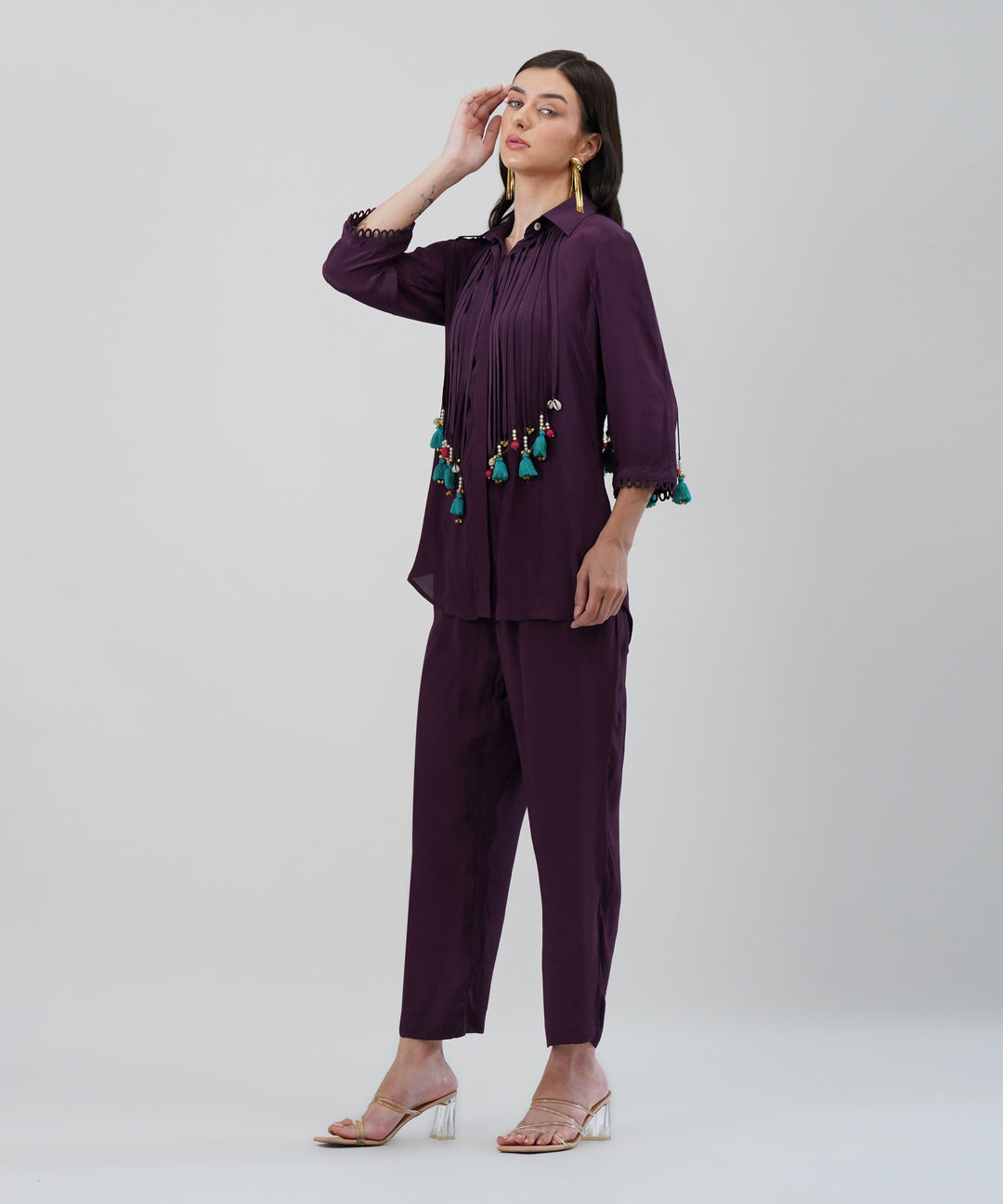 The Purple Tassle Co-ord
