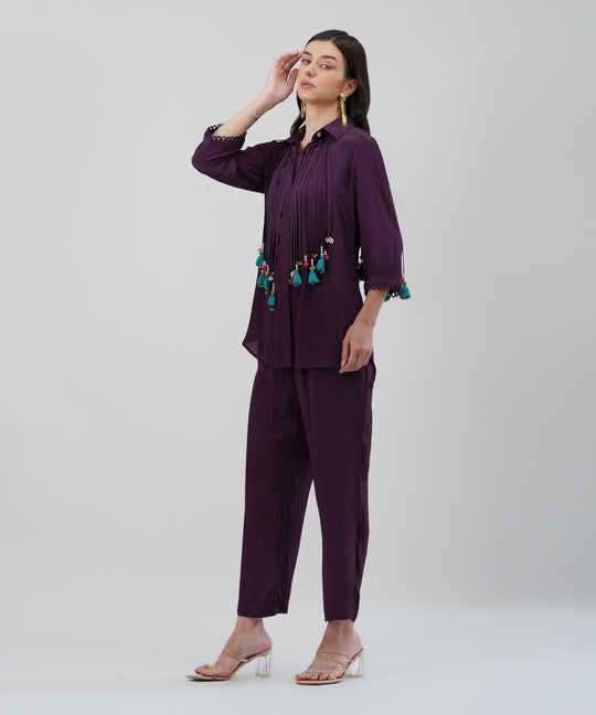 The Purple Tassle Co-ord