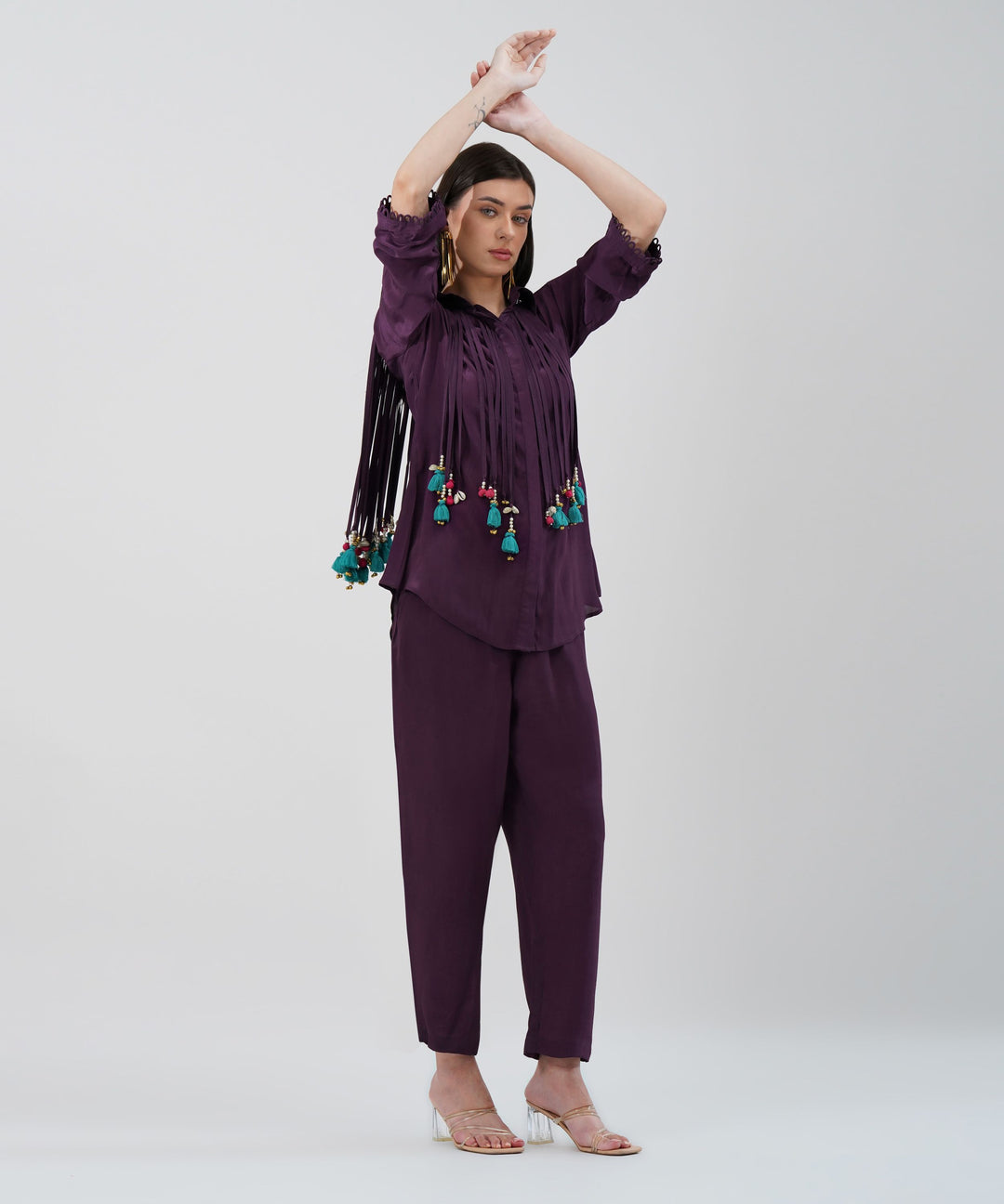 The Purple Tassle Co-ord