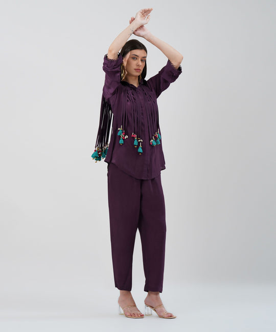 The Purple Tassle Co-ord