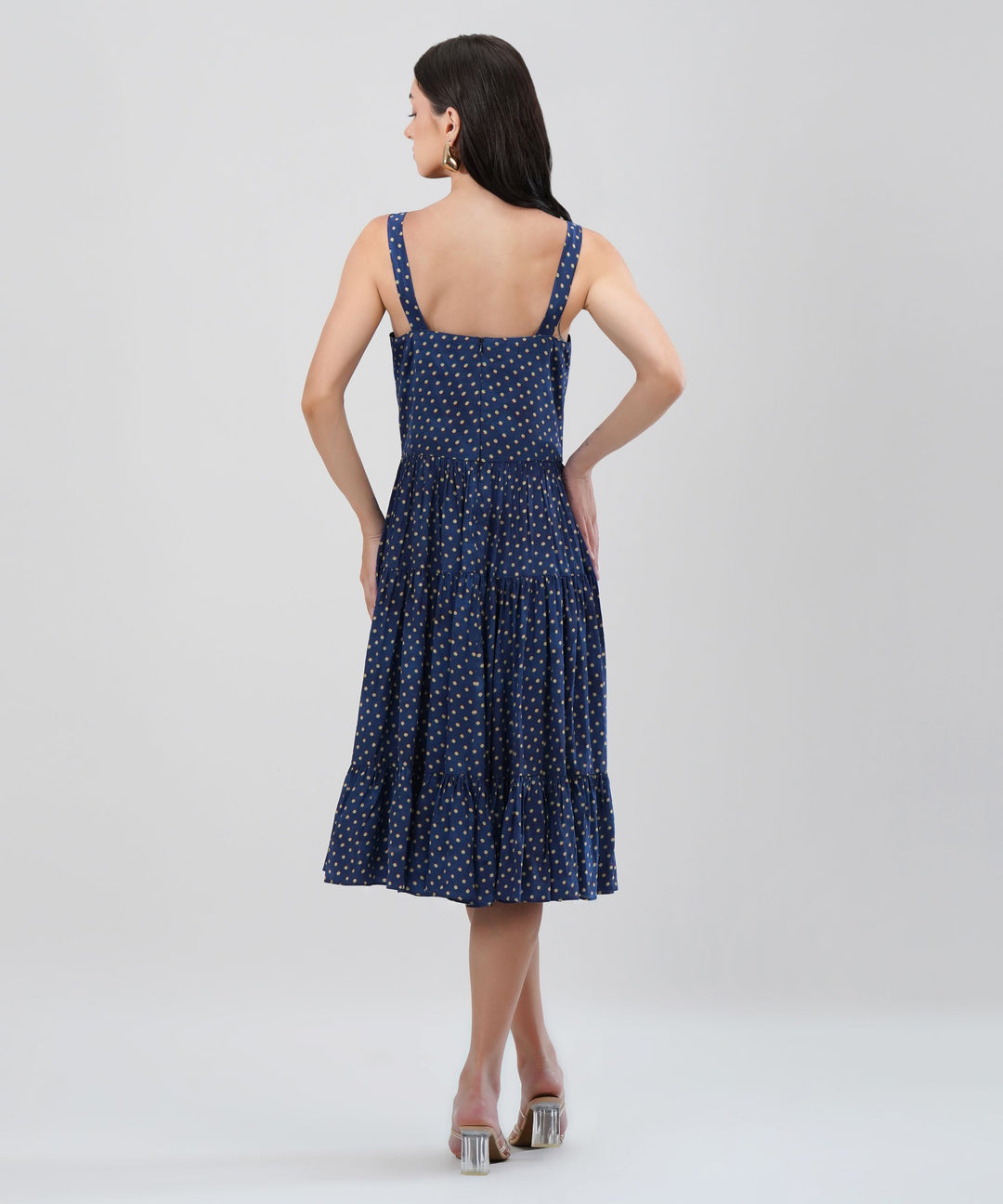 The Miriam Dress in Blue