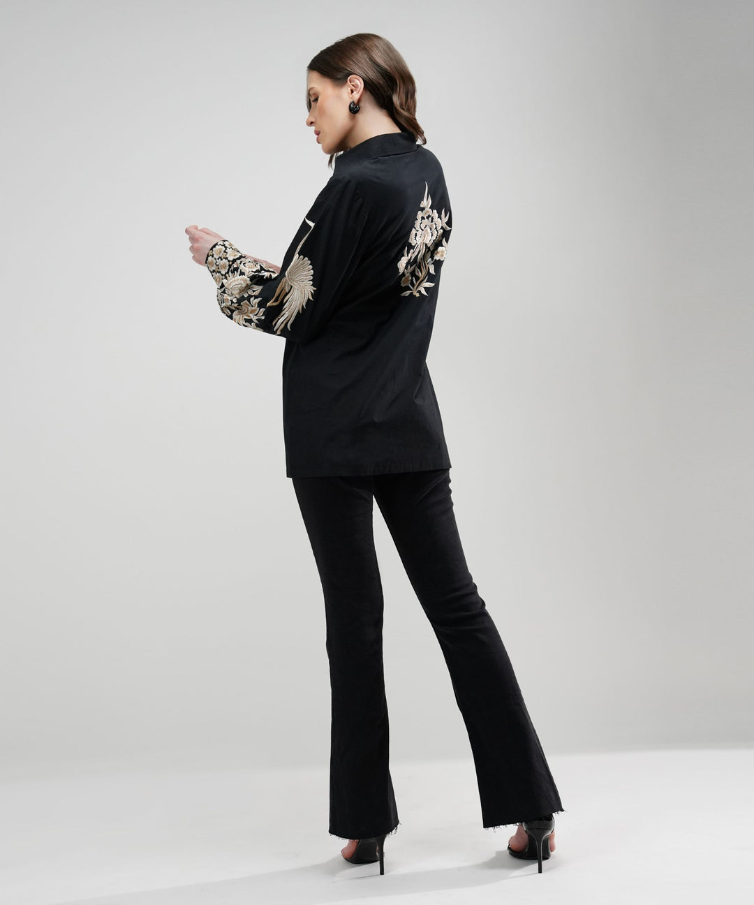 The Camilla Embroidered Poplin Shirt