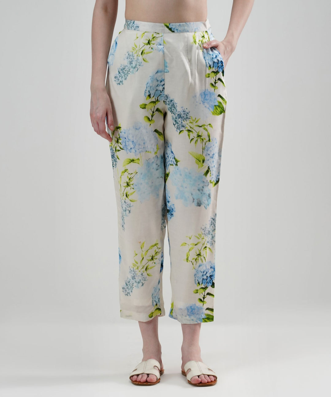 The Sarah Botanical Linen Satin Co-ord