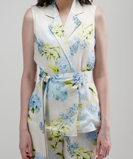 The Sarah Botanical Linen Satin Co-ord