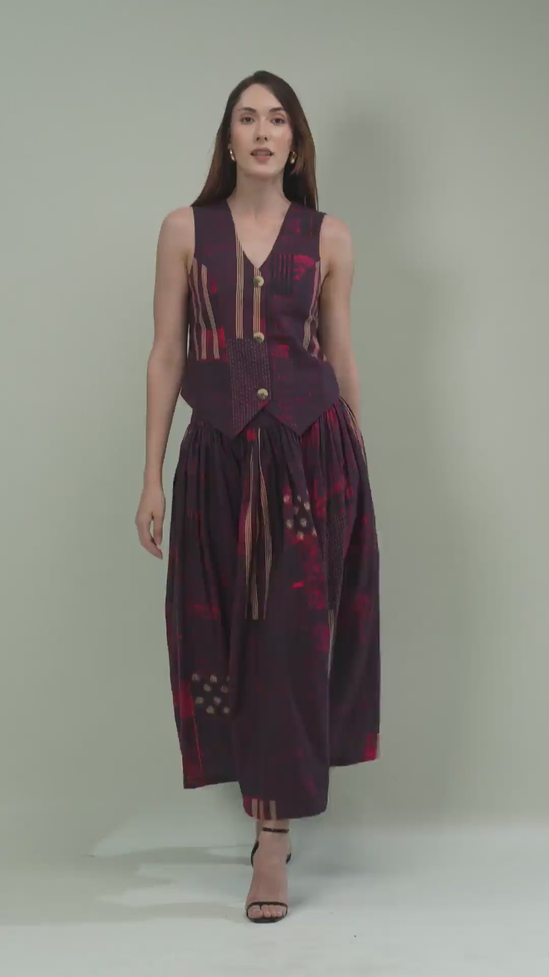 The Crimson Waistcoat Co-ord