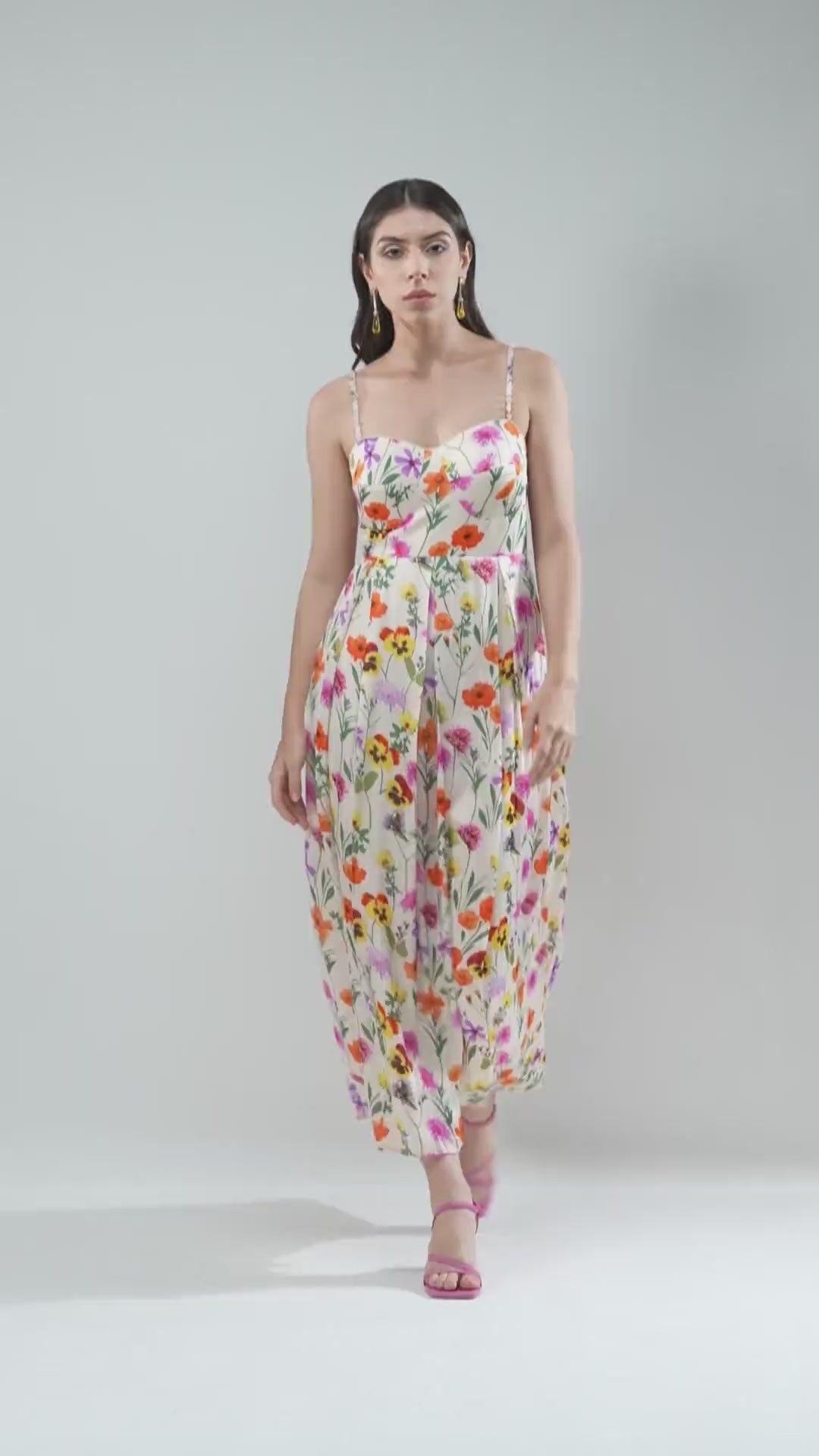 The Liba Floral Maxi Dress